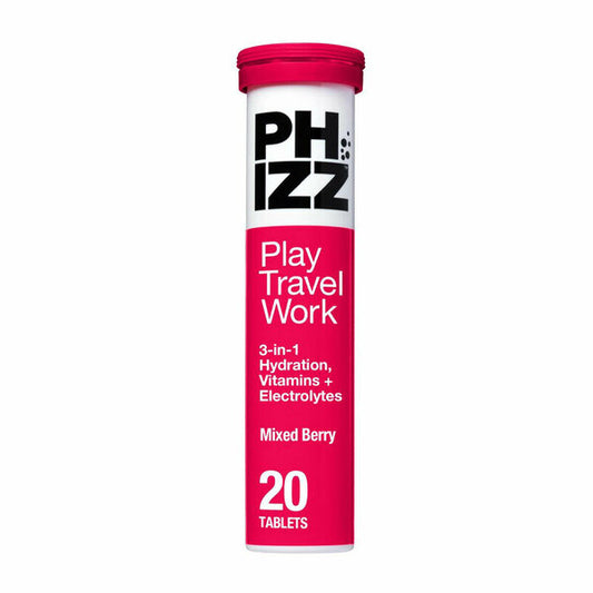 Phizz 3 in 1 MIXED BERRY (one tube of 20 tablets)